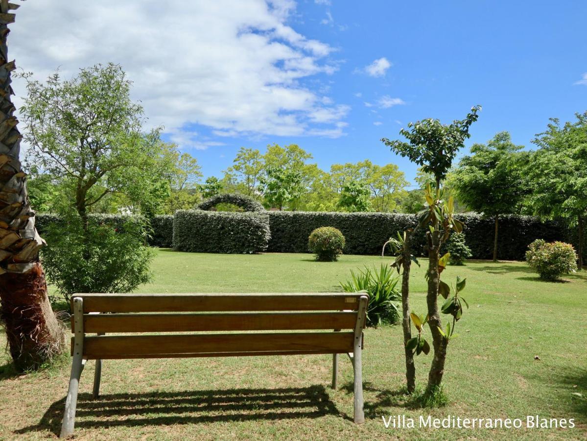 Gasthaus Naturetreehouse Casa Sobre Los Arboles Blanes Exterior foto